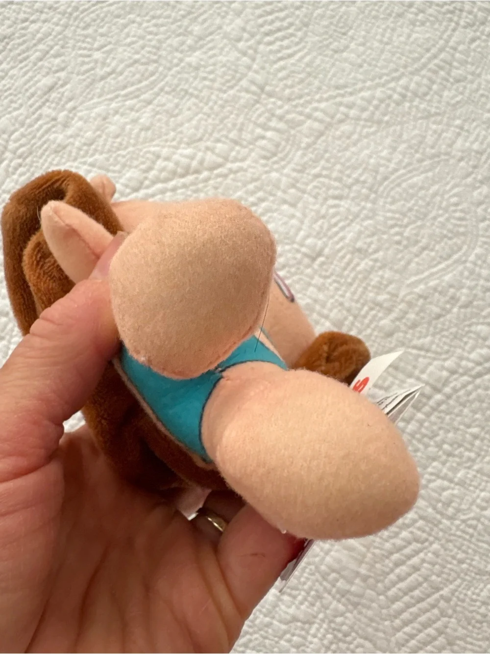 NWT Chrissie Watkins from Jaws 7 inch plush doll.Manufactured by the Toy Factory